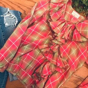 Denim & Supply Ruffle Flannel